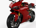 Ducati 1199 Panigale 2012 3D 모델 