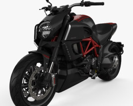 Ducati Diavel 2011 3D 모델 