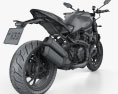 Ducati Monster 1200 R 2016 3D模型