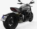 Ducati XDiavel 2016 3D 모델  back view