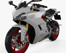 Ducati Supersport S 2017 3D model