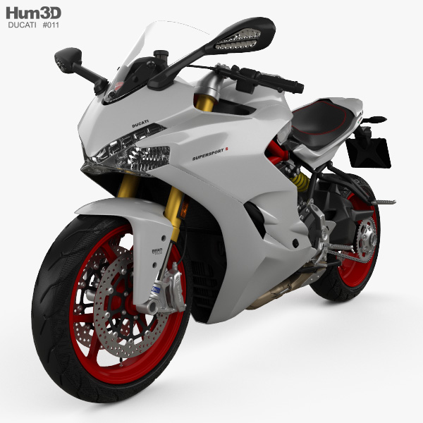 Ducati Supersport S 2017 3D model