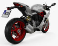 Ducati Supersport S 2017 Modelo 3d vista traseira