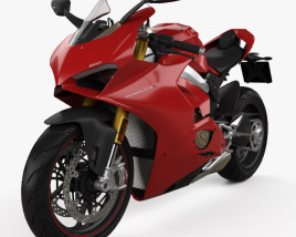 Ducati Panigale V4S 2018 3D 모델 