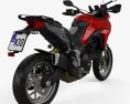 Ducati Multistrada 950 2018 3D-Modell Rückansicht