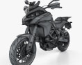Ducati Multistrada 950 2018 Modello 3D wire render