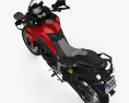 Ducati Multistrada 950 2018 Modelo 3D vista superior