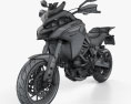 Ducati Multistrada 950 2019 3D模型 wire render