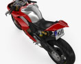 Ducati Panigale V4R 2019 3D модель top view