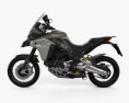 Ducati Multistrada 1260 Enduro 2019 3D-Modell Seitenansicht