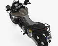 Ducati Multistrada 1260 Enduro 2019 3D模型 顶视图