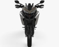 Ducati Multistrada 1260 Enduro 2019 Modello 3D vista frontale