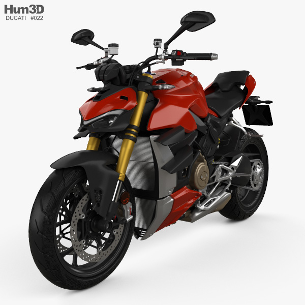 Ducati Streetfighter V4 2020 3D model
