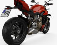 Ducati Streetfighter V4 2020 3D модель back view