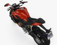 Ducati Streetfighter V4 2020 3D модель top view
