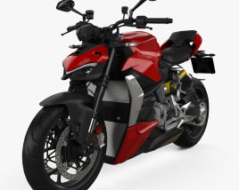 Ducati Streetfighter V2 2023 3D model