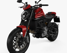 Ducati Monster Plus 2024 3Dモデル
