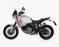 Ducati Desert X 2024 3D-Modell Seitenansicht