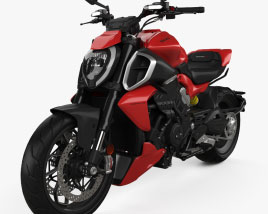 Ducati Diavel V4 2024 3D模型