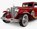 Duesenberg Model J Willoughby 加长轿车 1934 3D模型