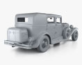 Duesenberg Model J Willoughby Limousine mit Innenraum und Motor 1934 3D-Modell