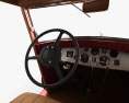 Duesenberg Model J Willoughby Limousine con interni e motore 1934 Modello 3D dashboard