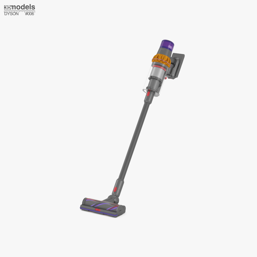 Dyson V15 Vacuum Cleaner 3D 모델 