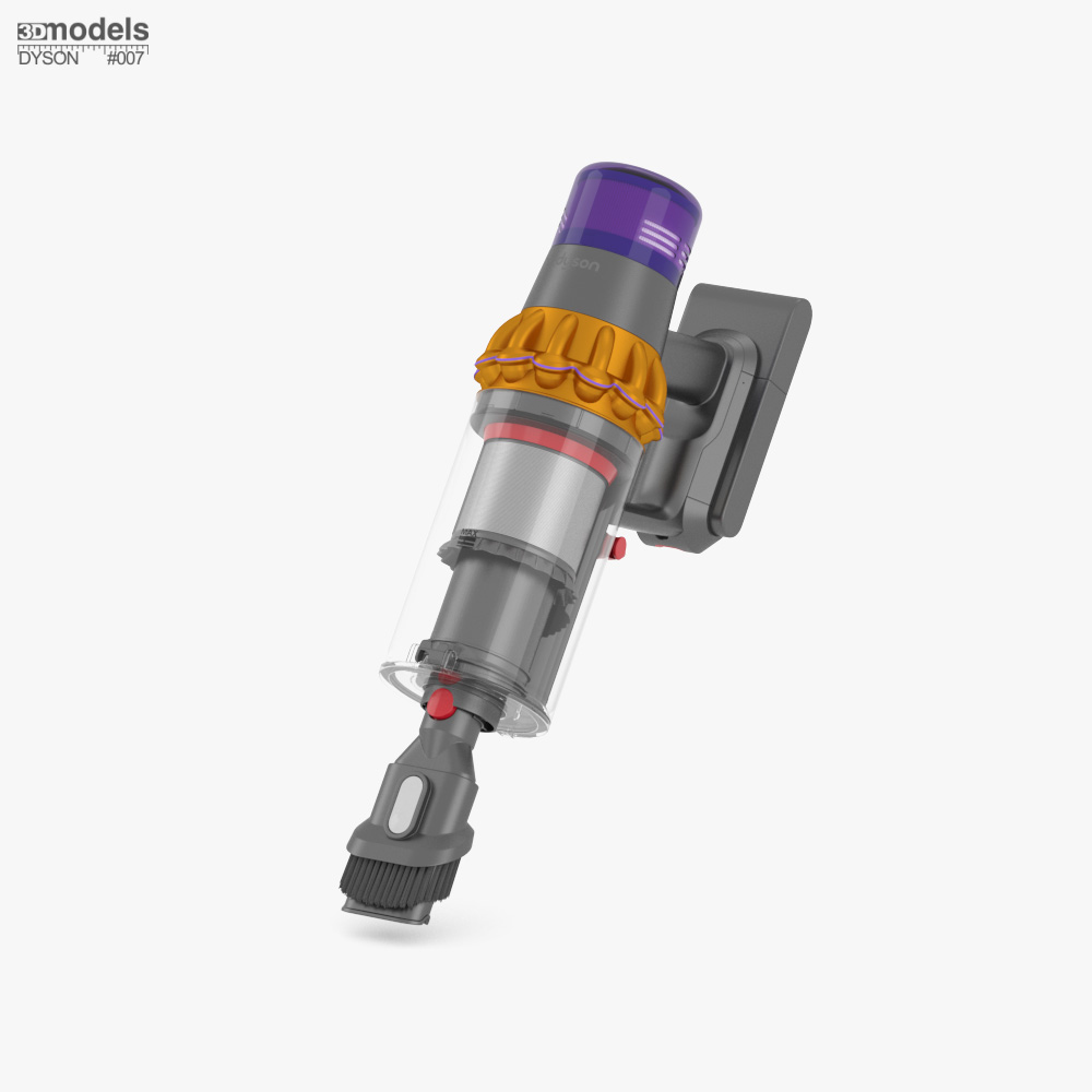 Dyson V15 Vacuum Cleaner with Combination Tool 3D модель