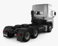 Eicher Pro 8049 Heavy Duty Camión Tractor 2017 Modelo 3D vista trasera