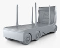 Einride T-log Log Truck 2021 3D 모델 