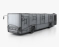 Electron A185 Автобус 2014 3D модель wire render