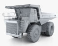 Euclid R90 ダンプトラック 2004 3Dモデル clay render