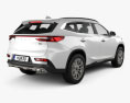 Exeed TX 2023 3D 모델  back view
