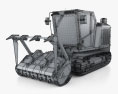 FAE PT-175 Tracked Carrier 2024 3D模型 wire render