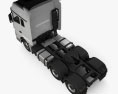 FAW J7 Sattelzugmaschine 2021 3D-Modell Draufsicht
