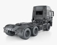 FAW Jiefang HAN V トラクター・トラック 3アクスル 2024 3Dモデル