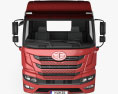 FAW Jiefang HAN V Camion Trattore 3 assi 2024 Modello 3D vista frontale