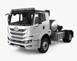 FAW Jiefang Qingdao Blue Energy Tractor Truck 2022 3D model