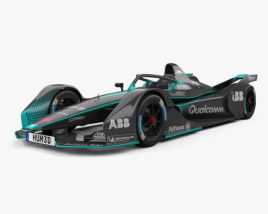 3D model of FIA Gen2 Formula E 2019