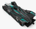 FIA Gen2 Formula E 2019 Modelo 3D vista superior