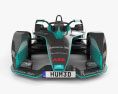FIA Gen2 Formula E 2019 Modelo 3d vista de frente