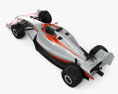 FIA F1 Car 2024 3d model top view