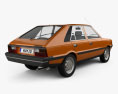 FSO Polonez 1978 3D 모델  back view