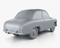 FSO Syrena 100 1955 3Dモデル