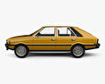 FSO Polonez with HQ interior 1978 3d model side view