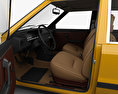 FSO Polonez with HQ interior 1978 3d model seats