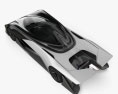 Faraday Future FFZERO1 2016 Modello 3D vista dall'alto