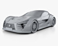 Felino cB7 2019 3D-Modell clay render