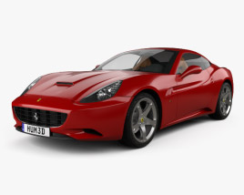 3D model of Ferrari California 2009