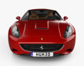 Ferrari California 2009 Modello 3D vista frontale